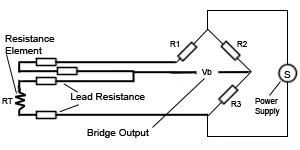 four wire wheatstone bridge method