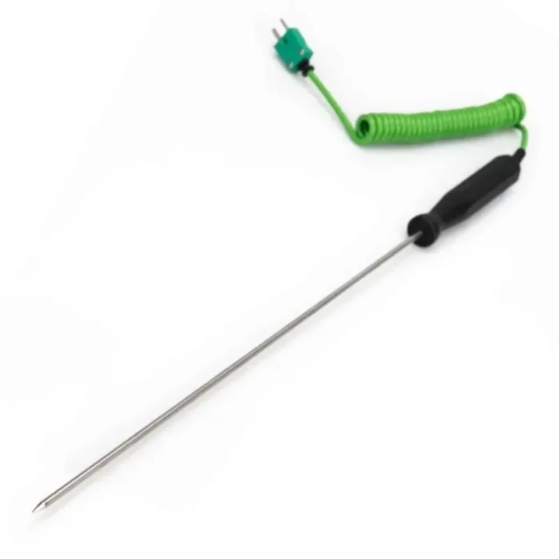 Extended penetration temperature probe