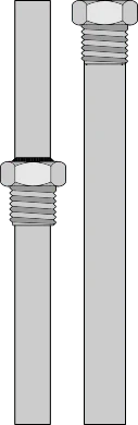 Fabricated Metal Protection Sleeve with Process Thread