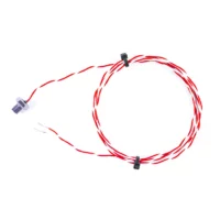Cable resistance thermometer with screw tip