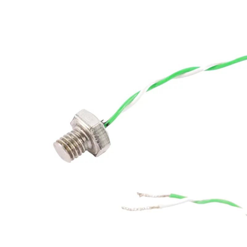 Cable thermocouple with screw tip