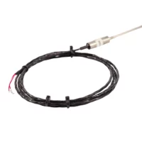 Mineral insulated type k thermocouple with permanently attached cable