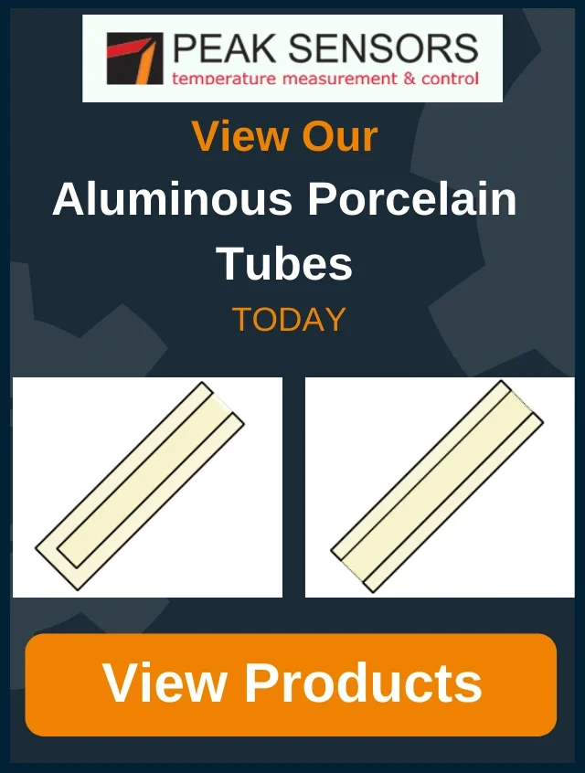 Aluminous porcelain tubes banner