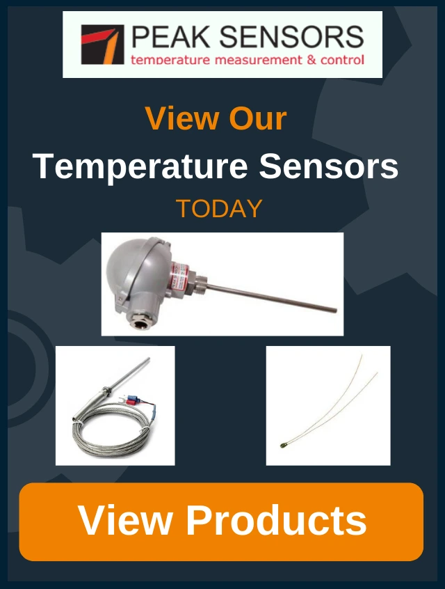 Temperature sensors banner