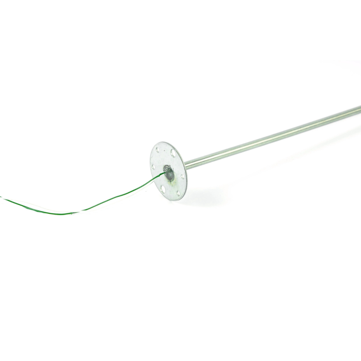 Mineral insulated type k thermocouple insert with din plate whole