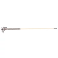 Rare metal thermocouple with platinum thimble