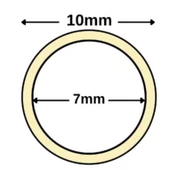 10x7mm ceramic tube