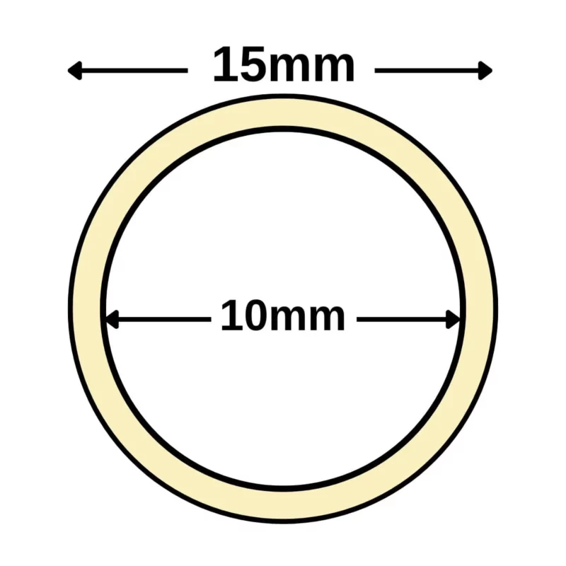 15x10mm ceramic tube