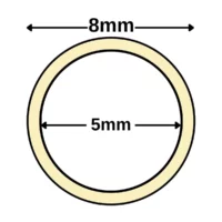 8x5mm ceramic tube