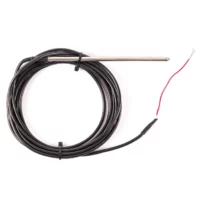 Cable rtd with a metal pocket