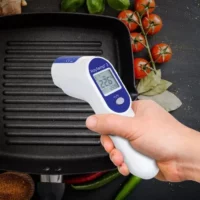 Raytemp 3 infrared thermometer being used