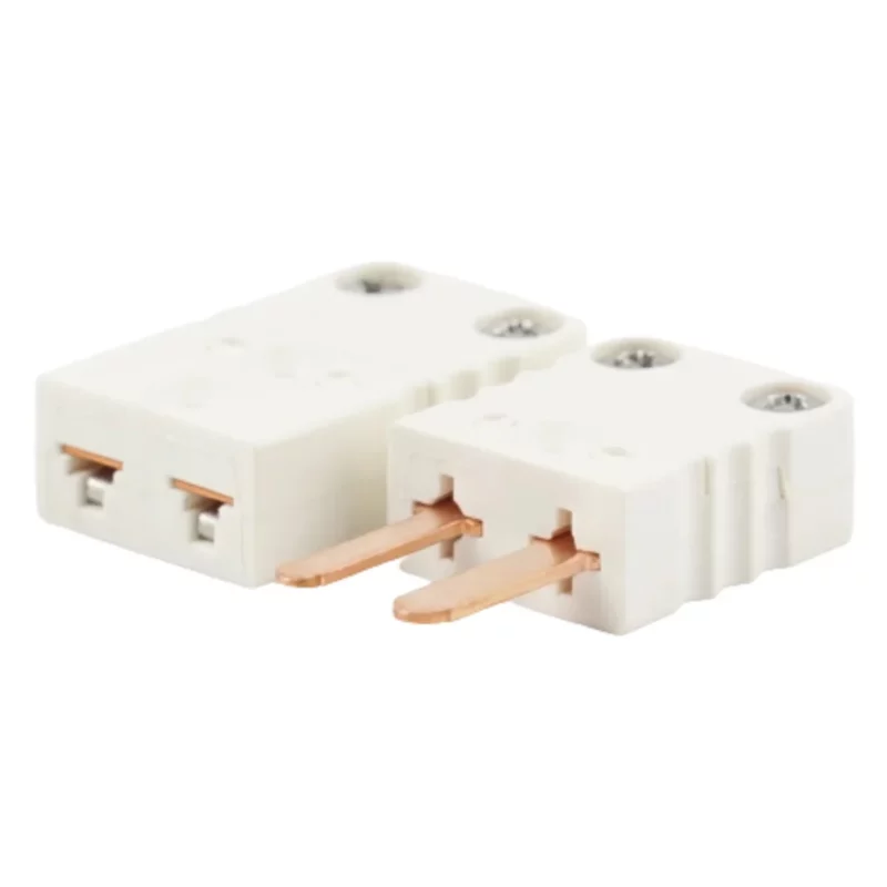 Type b mini thermocouple plugs and sockets