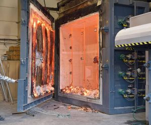 Fire testing place